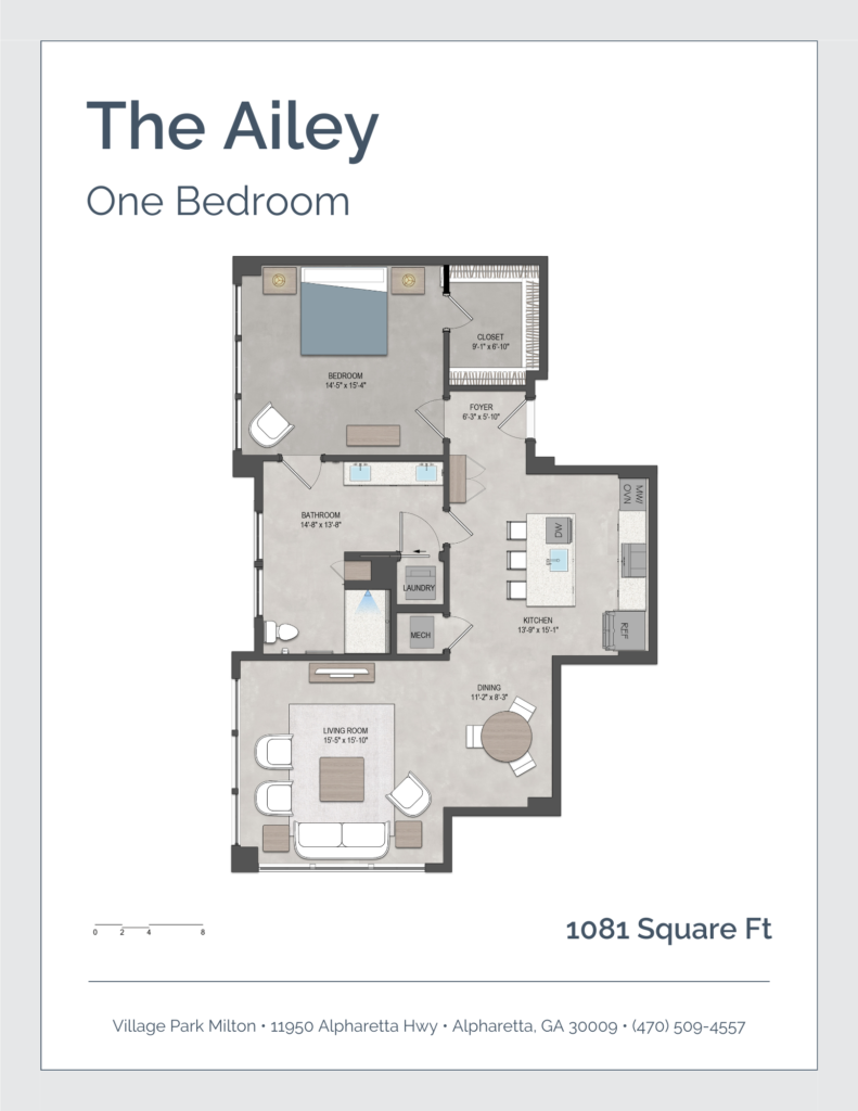 The Ailey (One Bedroom D)