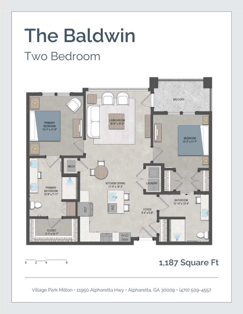 The Baldwin (Previously Two Bedroom A)