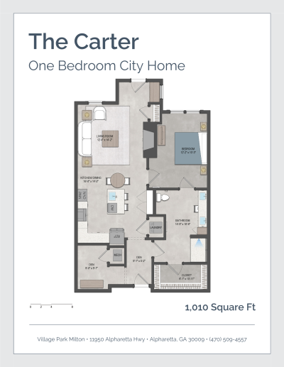 The Carter (One Bed City Home)
